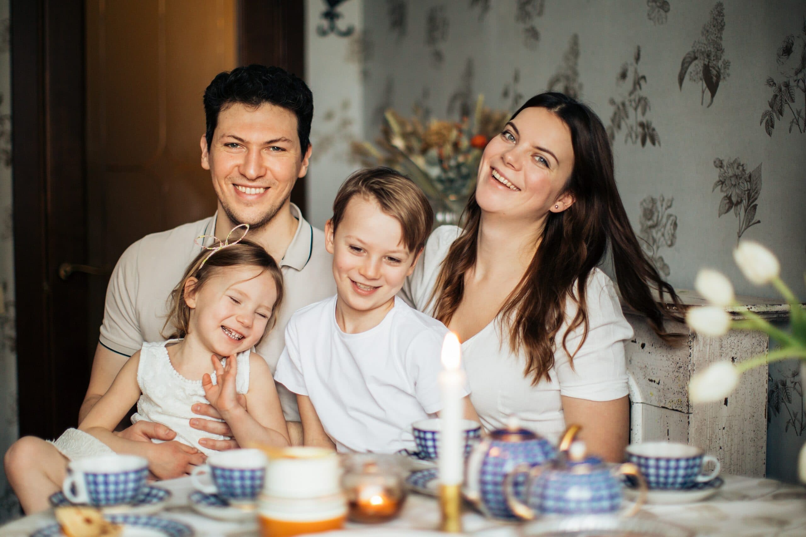 a happy family